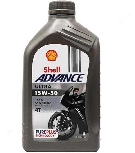 シェルアドバンス　ウルトラ15W-50 4T オイル　4L Amazon | ☆最新 API:SPグレード シェル アドバンスウルトラ4T 15w50