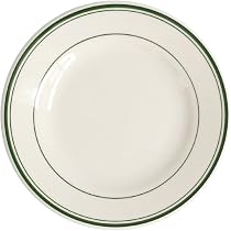 Amazon.co.jp: Tuxton タクストン Green Bay Dinner Plate 27cm