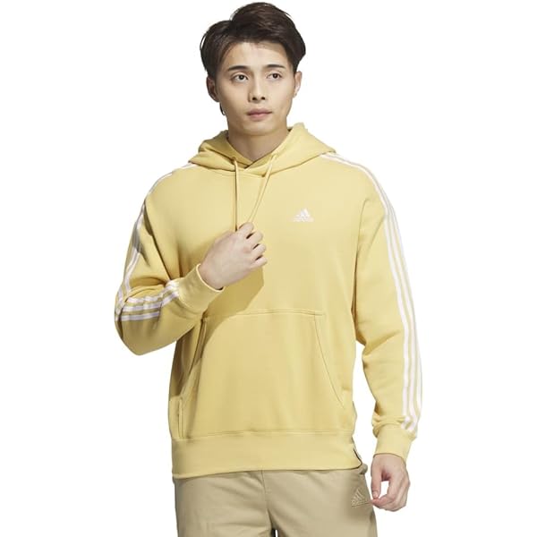 Amazon.co.jp: adidas(アディダス) M ESS+ 3ST スウェットフーディ  