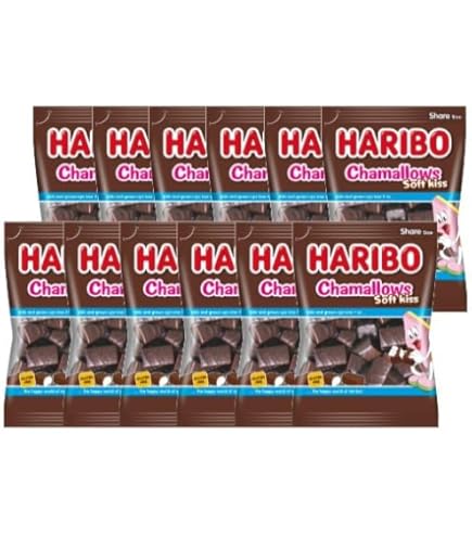 Amazon.co.jp: ハリボー チョコマシュマロ haribo chamallows