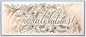 ライフルペーパー コングラチュレーションカード G1m002 シャンパンフローラル グリーティングカード 文房具 オフィス用品 Amazon