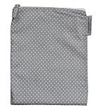 Buttons Diapers Wet Bag (Sm/Med/Lg, Green/Grey) by Buttons Diapers
