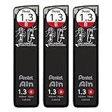 ぺんてる シャープ芯 ぺんてるアイン 1.3mm B 3個 AMZ-XC2813B3P