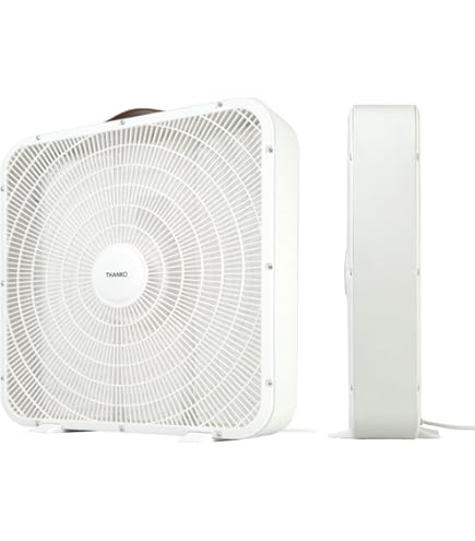 Lasko 20インチ クラシックボックスファン ホワイト 扇風機 サーキュレー 選べる特典付】サーキュレーター 扇風機 ラスコ ボックスファン