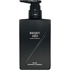 Amazon 育毛 シャンプー オールインワン シャンプー ノンシリコン スカルプ Black Botanical Shampoo オーガニック Reqst Dio 普通肌 オイリー 脂性肌用 頭皮 メンズ 男性 女性用 400ml 日本製 医薬部外品 Reqst Dio ビューティー 通販