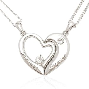 【 nanairo 日本製 】 ペアネックレス ハート モチーフ シルバー (アジャスター付) カップル メンズ レディ… 【 nanairo 日本製 】 ペアネックレス ハート モチーフ シルバー (アジャスター付) カップル メンズ レディ…