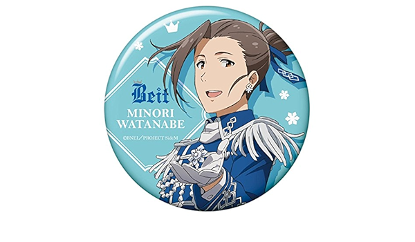 Amazon アイドルマスター Sidem 渡辺みのり ビッグ缶バッジ アニメ 萌えグッズ 通販