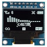 DC 3.3V 5V 0.96" I2C IIC シリアル 解像度128 x 64 OLED ホワイト ディスプレイSSD1306 Arduino C51用ドライバIC STM32 STM8 MSP4