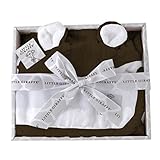 リトルジラフ Little Giraffe おくるみ バスラップ 【正規代理店輸入】 Luxeジラフシグニチャー フードタオル (チョコレート)/BOX入り lg0015-03B
