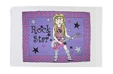 Standard Pillowcase - Rock Star - Girl [並行輸入品]