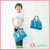【送料無料メール便発送】【ER2576】ビーチバック 角型 恐竜迷彩 男の子 かばん ビーチバッグ プールバッグ (青)