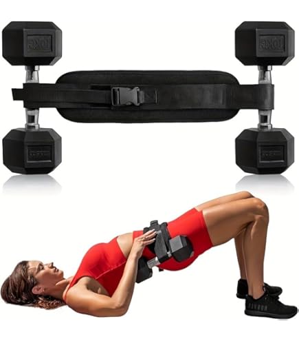 Amazon | Bellabooty エクササイズ ヒップスラストベルト ダンベル