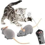 Excellent.advanced 猫の犬ペットのおもちゃのためのリモートコントロールRCワイヤレスラットマウス