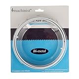 Imachinist S821214 2083 mm (82") x 13 mm (1/2") x 14TPI バイメタルバンドソー M42