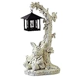 吊り下げ式ガーデンソーラーライト 時計うさぎ 時計うさぎ