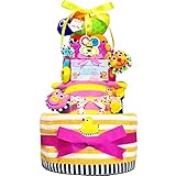 KanonBabys おむつケーキ 女の子 サッシー sassy 出産祝い 2段 Sサイズ 4102