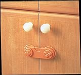 キャビネットロック ブラウン