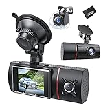 【3カメラ同時録画・32GB SDカード付き】 ドライブレコーダー 1200万画質 1080PフルHD 前後カメラ 車内カメラ 2.0インチ