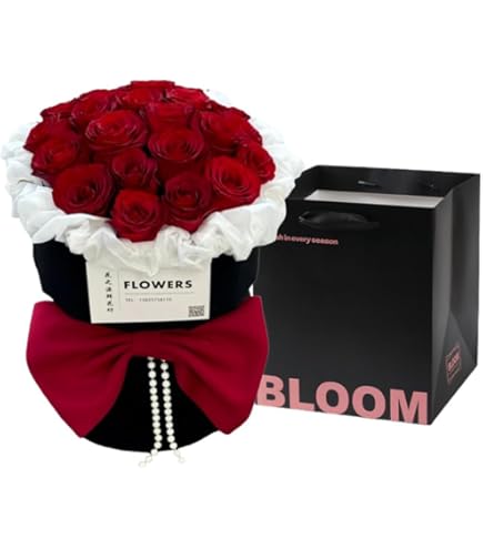 Amazon｜カタク(KATAKU)ソープフラワー 11本薔薇 ローズ 花束 ブーケ