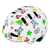 DOPPELGANGER キッズヘルメット [頭周囲:51~55cm 対象年齢目安:3歳8歳]ベンチレーション配置 CE適合/製品安全基準合格品 手洗い可能インナーパッド BMXベースモデル DHL2