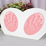 Dovewill 顔料　インクパッド　赤ちゃん　新生児　出産　記念　ハンド　フットプリント　手形　足形　フレームキット　　2個