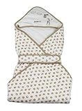Cigogne Signature 100% Cotton Swaddle One Size Beige ... by Cigogne BeBe