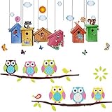 Biubee 2 Pack Nursery Wall Sticker - Removable and Waterproof - Peel and Stick Wall Art Decor for Ba