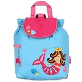Stephen Joseph Quilted Backpack, Mermaid, One Size [並行輸入品]