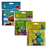 Sesame Street Bath Time Bubble Books -Three Piece Set- Elmo Pretends!, Growing Up Strong!, and What 