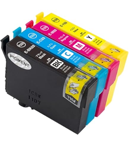 Amazon.co.jp: 【インク革命】 EPSON用 IC4CL69 互換インク 4色