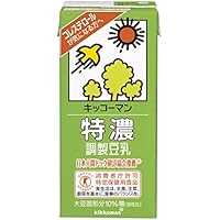 キッコーマン飲料 特濃調製豆乳 1L&times;6本