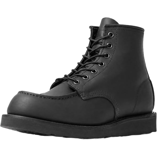 Amazon | (レッドウィング)REDWING クラシックワークブーツ 6 MOC TOE