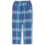 ベビードール チェックロングパンツ 子供服 140cm ブルー