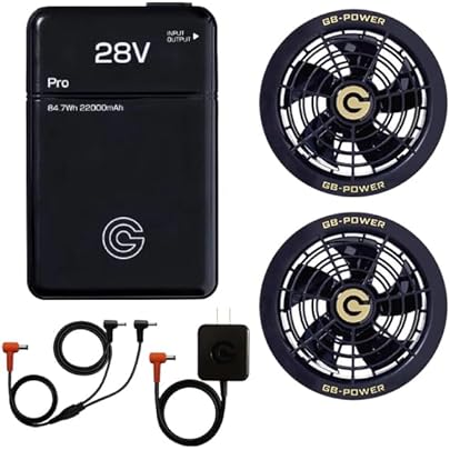 Amazon.co.jp: 長信ジャパン 2025年 28V バッテリー ファン デバイス