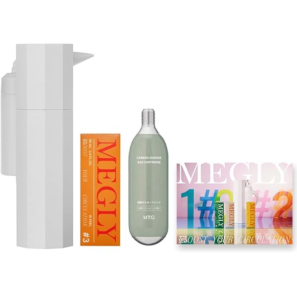 新品未使用　MEGLY メグリー　炭酸化粧水　スターターキット メグリー スターターキット : MTGYahoo!ショッピング店 - 通販 - Yahoo