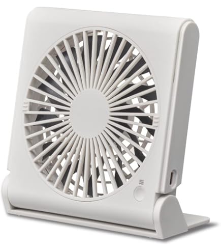 Amazon | ドウシシャ 卓上扇風機 フックタワ-ファン 3WAY 2電源