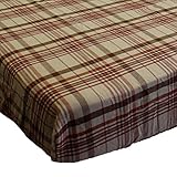 Little MVP Plaid Toddler Fitted Crib Sheet by NoJo [並行輸入品]