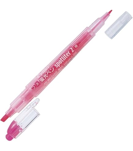 Amazon.co.jp: PILOT 蛍光ペン スポットライター2 5色セット