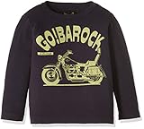 《春秋冬対応》BAROCK(バロック) バイク柄フライスロンT 80cm /ネイビー NO.F-561075