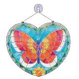 Melissa & Doug Stained Glass Made Easy Activity Kit: Butterfly - 140+ Stickers