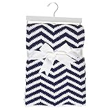 Manhattan Kids Chevron Chenille Baby Blanket [並行輸入品]