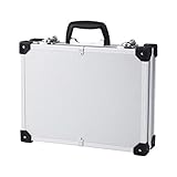 アルミケース アタッシュケース A4 トランク 鍵付 カギ付 AE-1 シルバー アイリスオーヤマ