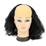 コスプレ ウィッグ ハゲ カツラ 禿げかつら 老人かつら おばあさん おじいさん ウィッグ ボサボサ 滑稽 かつら 博士 僧侶 教授 仮装 ウィッグ 面白い はげ頭 かつら かぶりもの ハロウィン 宴会 余興 黒