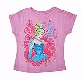 ゆうパケット配送 ディズニープリンセス　シンデレラ　キッズTシャツ ピンク4歳用 ディズニー　アパレル　子供服　　キャラクター　グッズ　雑貨【即日・翌日発送】
