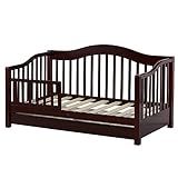 Dream On Me Toddler Day Bed with Storage Drawer Cherry [並行輸入品]