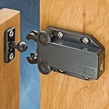 安全プッシュタッチラッチ、ホワイト、標準( 2 – 3 / 8 " Long全体的な)