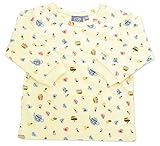 マックザヤック(Mak the yak) 長袖 Tシャツ 出産祝い ベビー 新生児 ギフト プレゼント NY発 （ティーパーティ 全体柄） 12-18M(90cm) 【ラッピング無料】 正規代理店
