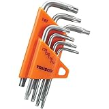 TRUSCO(トラスコ) ヘックスローブL型レンチ 7本組 THX-7S