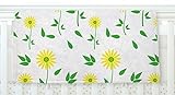 KESS InHouse Louise Daisy Yellow Green Fleece Baby Blanket 40 x 30 [並行輸入品]