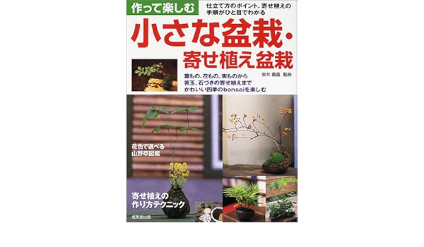 作って楽しむ小さな盆栽 寄せ植え盆栽 仕立て方 寄せ植えの手順がひと目でわかる 義昌 安井 本 通販 Amazon